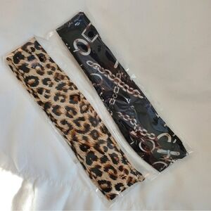 Generic printed twilly scarf ribbon ties